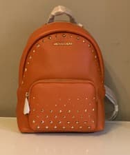 Image of Michael Kors Erin Ladies Medium Signature Faux Leather Backpack Bag BNWT