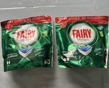 Image of 2 x Fairy Original All In One Dishwasher Tablets (25x2packs)