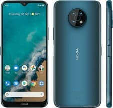 Image of Nokia G50 64GB 4GB RAM LTE NFC Ocean Blue Unlocked Dual SIM Smartphone.