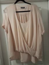 Image of MINT VELVET blouse, top.size 18,smart,workwear,casual.