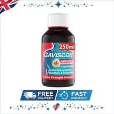 Image of Rapid Heartburn & Indigestion Relief - Advance 250ml Liquid with Aniseed Flavor