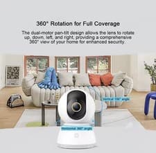 Image of Security Camera Xiaomi Mi Home 360 Degree 1080p HD Night Vision White