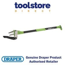 Image of Draper 37796 Long Handled Weed Puller Comfortable Soft Grip Aluminium Shaft