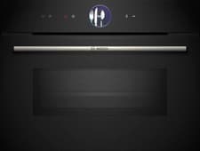 Image of Bosch Series 8 CMG7361B1B Built-In Combi Microwave - Black
