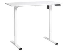 Image of Electric Adjustable Standing Desk 120 x 60 cm White TAVARES