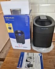 Image of Russell Hobbs RHDH1101B 1l 2 in 1 Dehumidifier/Air Purifier HEPA Filter - Black