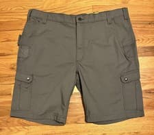 Image of Carhartt Size 42 NWT Men's Rugged Flex® Relaxed Fit Ripstop Cargo Work Shorts