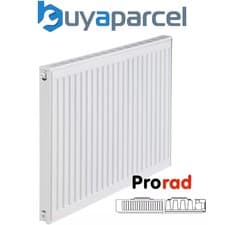 Image of Prorad Stelrad Compact Type 21 Radiator P+ Double Panel Single Convector White 