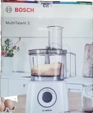 Image of BOSCH MULTITALENT 3 Compact 700W Food Processor MCM3100WGB NEW