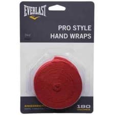 Image of Everlast 180 Inch Prosyle Handwraps Red x2 units