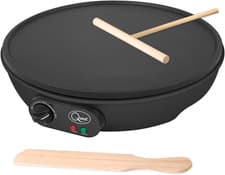 Image of Quest Electric Pancake Maker & Crepe Maker | Extra Large Cooking Surface