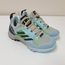 Image of Adidas Terrex Swift R3 GTX Womens UK 4 Blue Trail Hiking Shoes Gore-Tex Outdoor