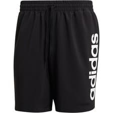 Image of Adidas Mens Shorts LIN Chelsea Football Running Sports Shorts Pockets Black