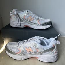 Image of New Balance 530 Trainers Women’s peach & white-  Uk Size 5.5 - Brand New 