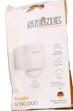 Image of Steinel Motion Detector IS 240 DUO White - 240° Coverage Indoor & Outdoor Motion
