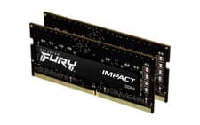 Image of Kingston Technology Fury 32Gb 3200Mt/S Ddr4 Cl20 Sodimm Kit Of 2 Impact. Compone
