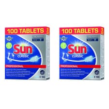 Image of Sun Professional Citrus Dishwasher Tablets 1kg - Pack of 2