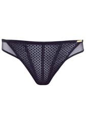Image of Sexy Boux Avenue BLACK Amina Geo Lace Briefs - Size 6 to 18 RRP £16