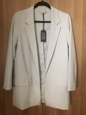 Image of All saints, Aleida Blazer, Pale Mint Green, Size 6, New With Tags