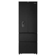 Image of Hisense American Style Fridge Freezer 60/40 Total No Frost - Black - RF632N4WFE