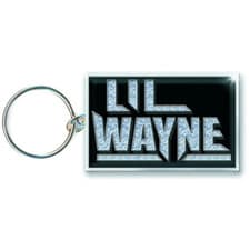 Image of LIL WAYNE 'diamond' inlay keyring