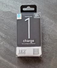 Image of Juice 1 Charge Power Bank Portable Charger | 4,000mAh. Brand New In Box.