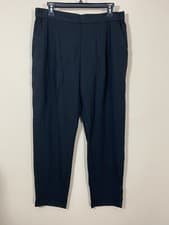 Image of All Saints Smart Black Jogging Bottoms Women Size 12 New