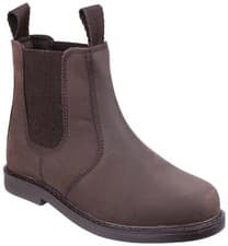 Image of Cotswold Camberwell Kids Leather Lightweight Chelsea Dealer Boots Shoes EU 28-38