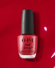 Image of OPI Nail Envy Big Apple Red Nail Strengthener with Tri-Flex Technology 15ml