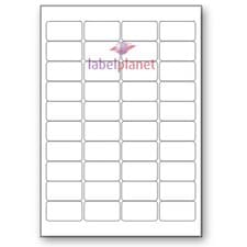 Image of 40 Per Page White Blank A4 Sticky Address Addressing Laser Labels Label Planet®