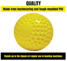 Image of Cricket Bowling Machine Balls: Box of 6 or 12 (Practice & Training)