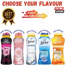 Image of Lenor Unstoppables Laundry Scent Booster Beads Long Lasting Freshness Best In UK