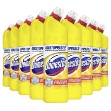 Image of Domestos Thick Bleach Citrus Fresh Bottles 750ml - Pack of 9