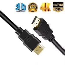 Image of HDMI CABLE 2.0 HIGH SPEED GOLD PLATED FAST LEAD HD 4K 2160P 3D HDTV 1080P 2160P