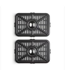 Image of Air Fryer Grill Plates - Ninja AF300UK AF400UK + more (pair) check description
