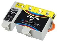 Image of 2 pack Kodak 10 XL Compatible Ink Cartridge Set - Vat Inc