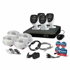 Image of Swann CCTV Kit DVR4 4680 4 Channel 1TB HDD 4x 1080SL Enforcer Lights Cameras