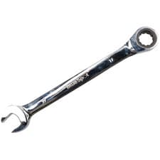 Image of 17mm Metric Ratchet Combination Spanner Wrench 72 Teeth Reversible