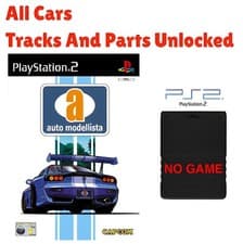 Image of Auto Modellista for Sony Playstation 2 PS2 PAL Memory Card Cheat Cars