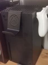 Image of Xbox Series X Controller Storage Hanger Holder -Black- Sits On Top, Saves Space