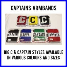 Image of CAPTAINS ARMBAND - PRECISION FOOTBALL/RUGBY/HOCKEY CAPTAIN ARMBAND - KID & ADULT