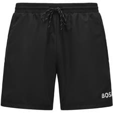 Image of HUGO BOSS Mens Black & White Starfish Swim Shorts Size XXL 2XL BNWT C1062