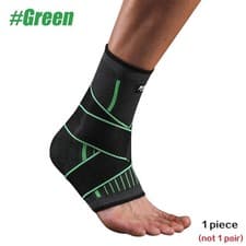 Image of Ankle Brace Support for Men & Women - Adjustable Compression Wrap Elastic M/L/XL