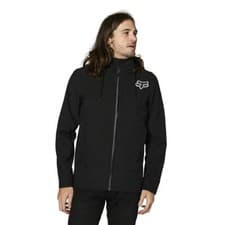 Image of Fox Mens Pit Jacket Soft Shell - Black SALE