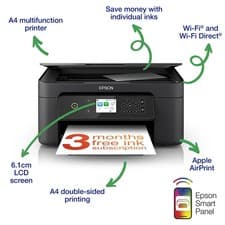 Image of Epson Expression Home XP-3205/4200/3200 All in-One Colour Inkjet Printer
