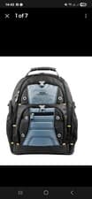 Image of Targus Drifter Backpack (Black/Blue) for 16 inch Laptops