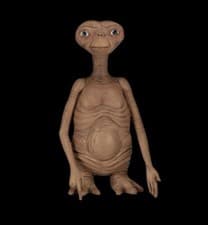 Image of E.T. STUNT PUPPET 12 INCH PROP REPLICA