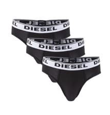 Image of NWT. Diesel. 3 Pack. Andre Cotton Stretch Brief.  Black. MRSP $40.00