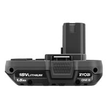 Image of RYOBI Li-Ion Battery RB1815C ONE+ 18V 1.5 Ah Lithium With Fuel Gauge Powerful