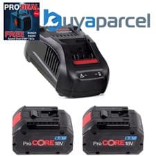 Image of Bosch 18v ProCore Power Starter Set 2x 8.0ah Lithium Batteries + GAL1880 Charger